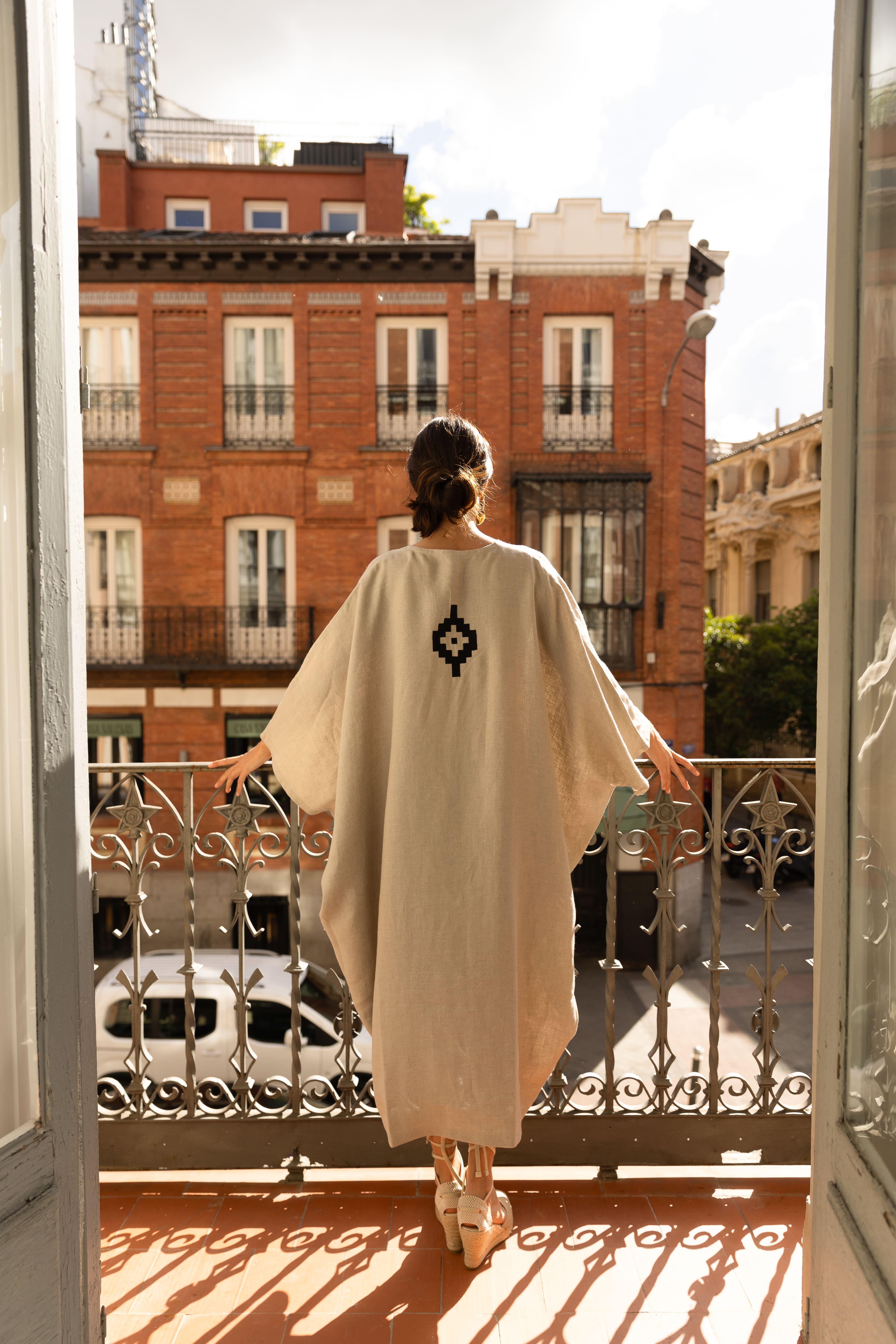 PAMPA City Caftan - Natural