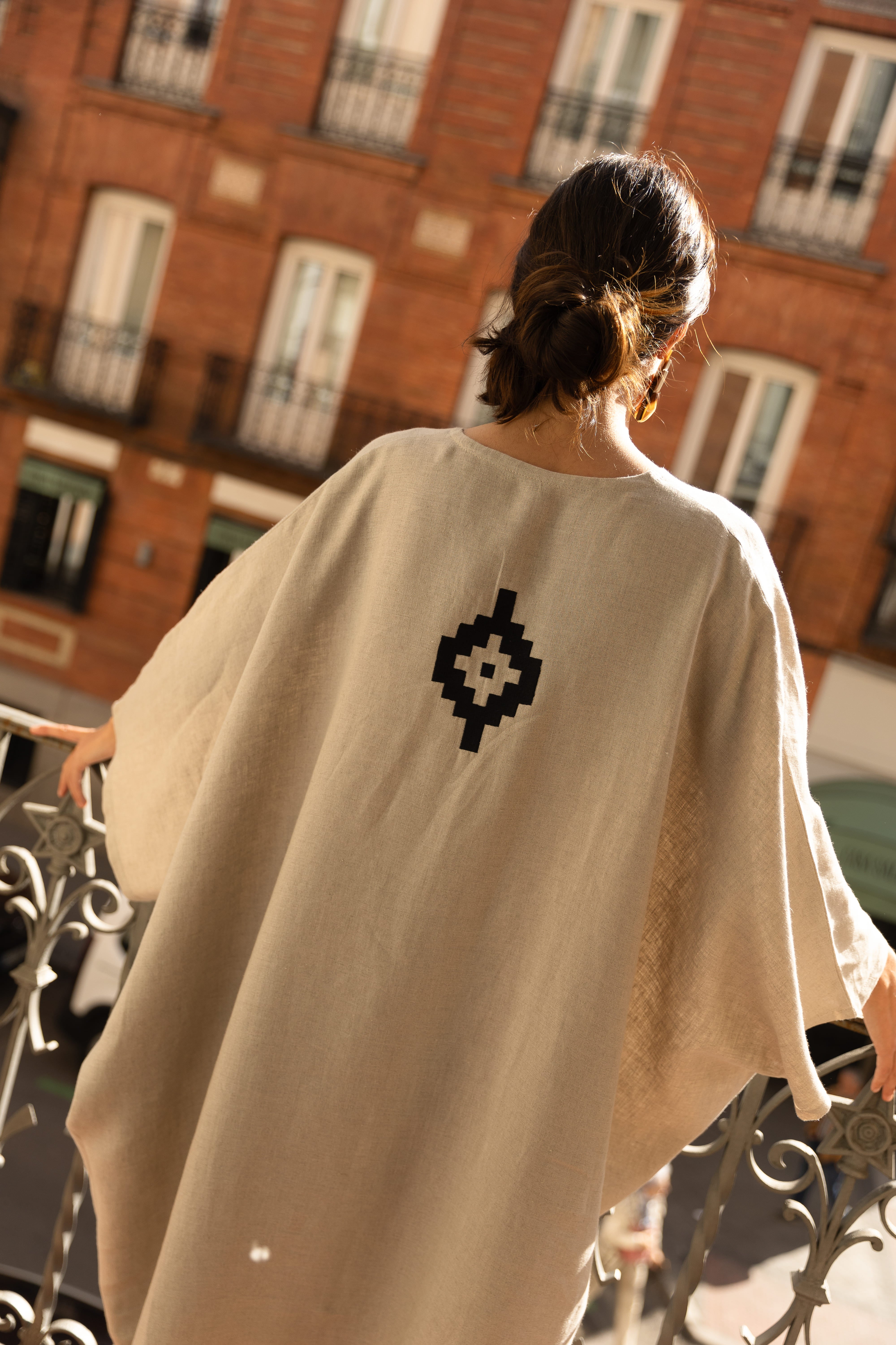 PAMPA City Caftan - Natural