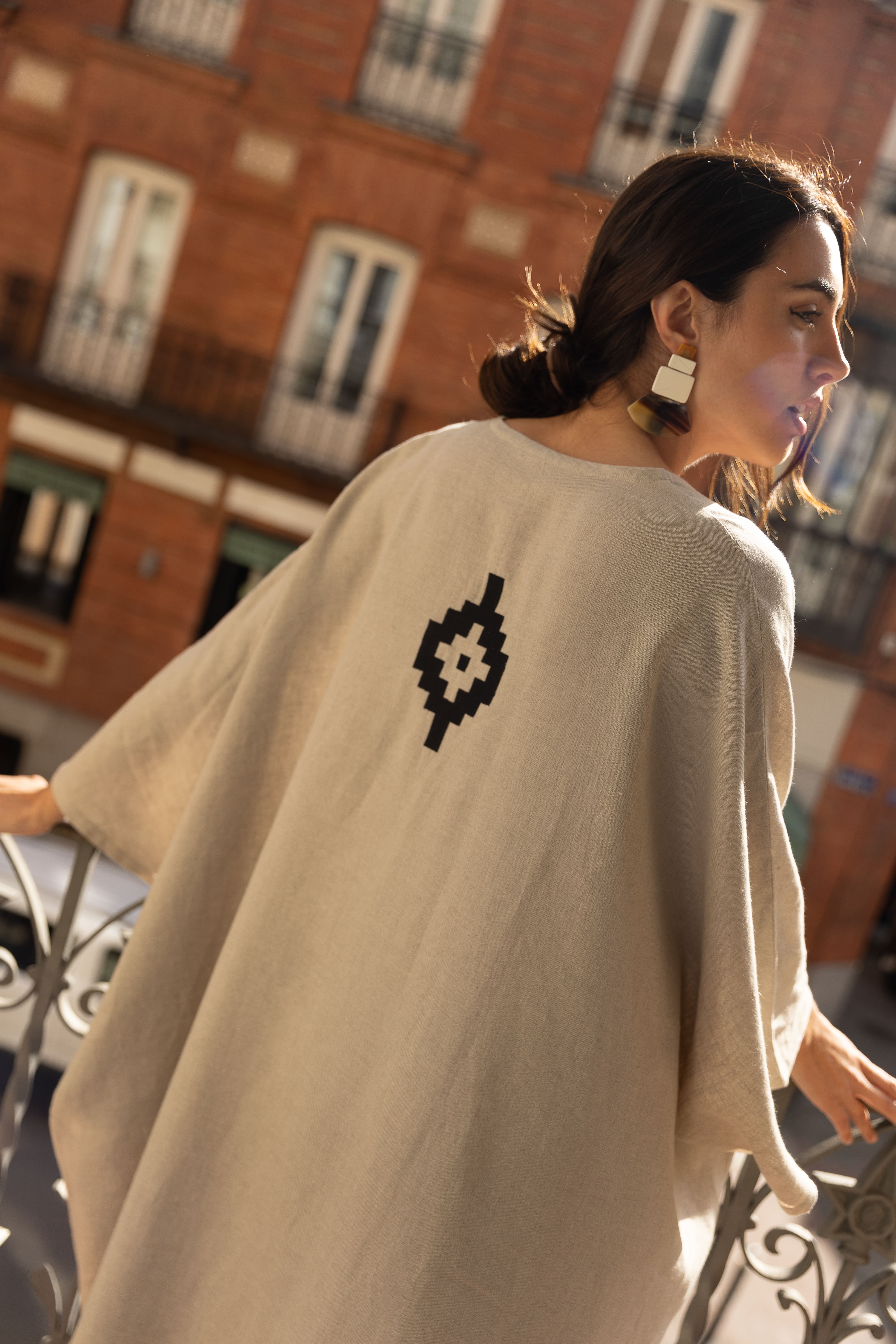 PAMPA City Caftan - Natural