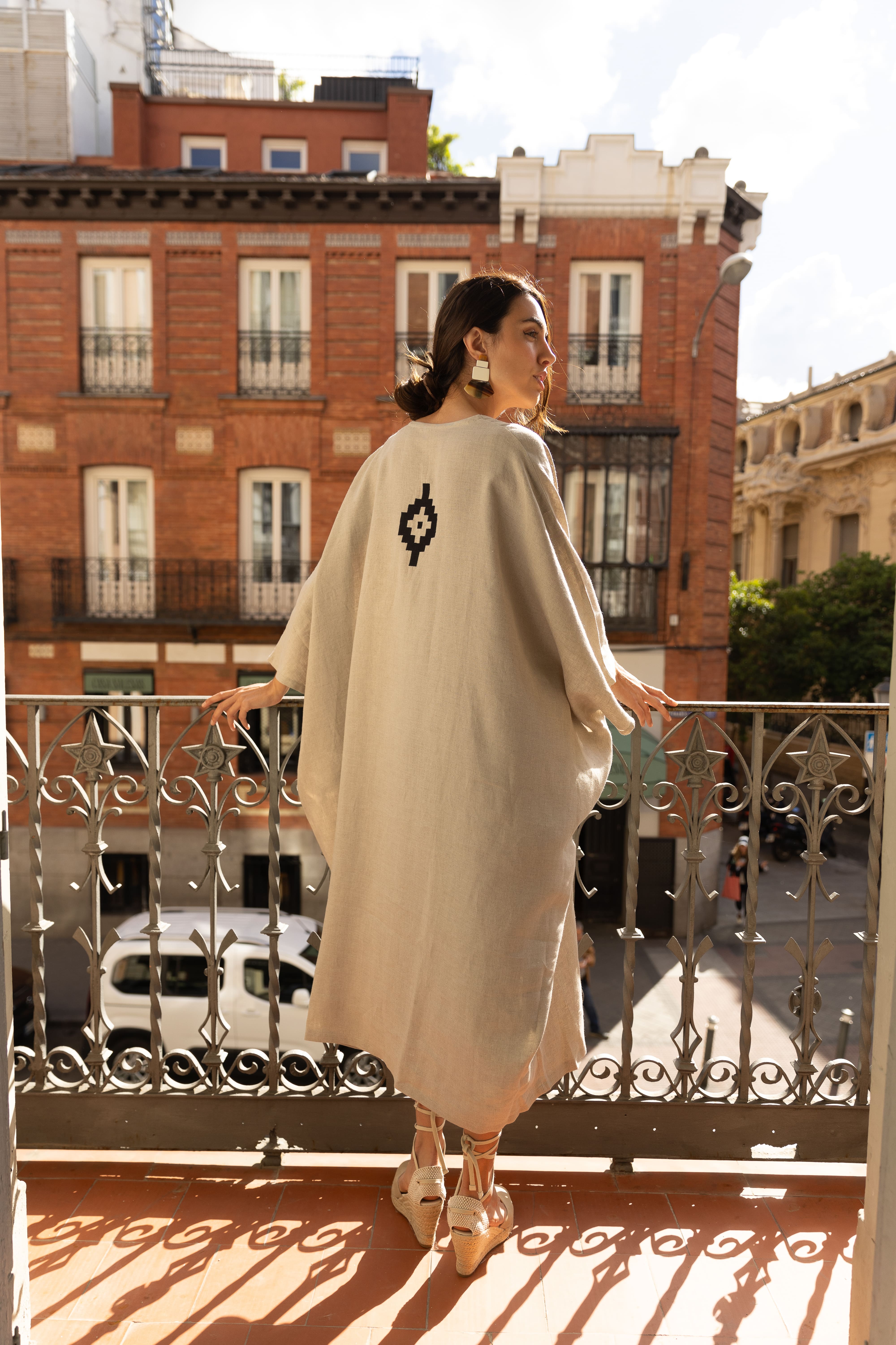 PAMPA City Caftan - Natural