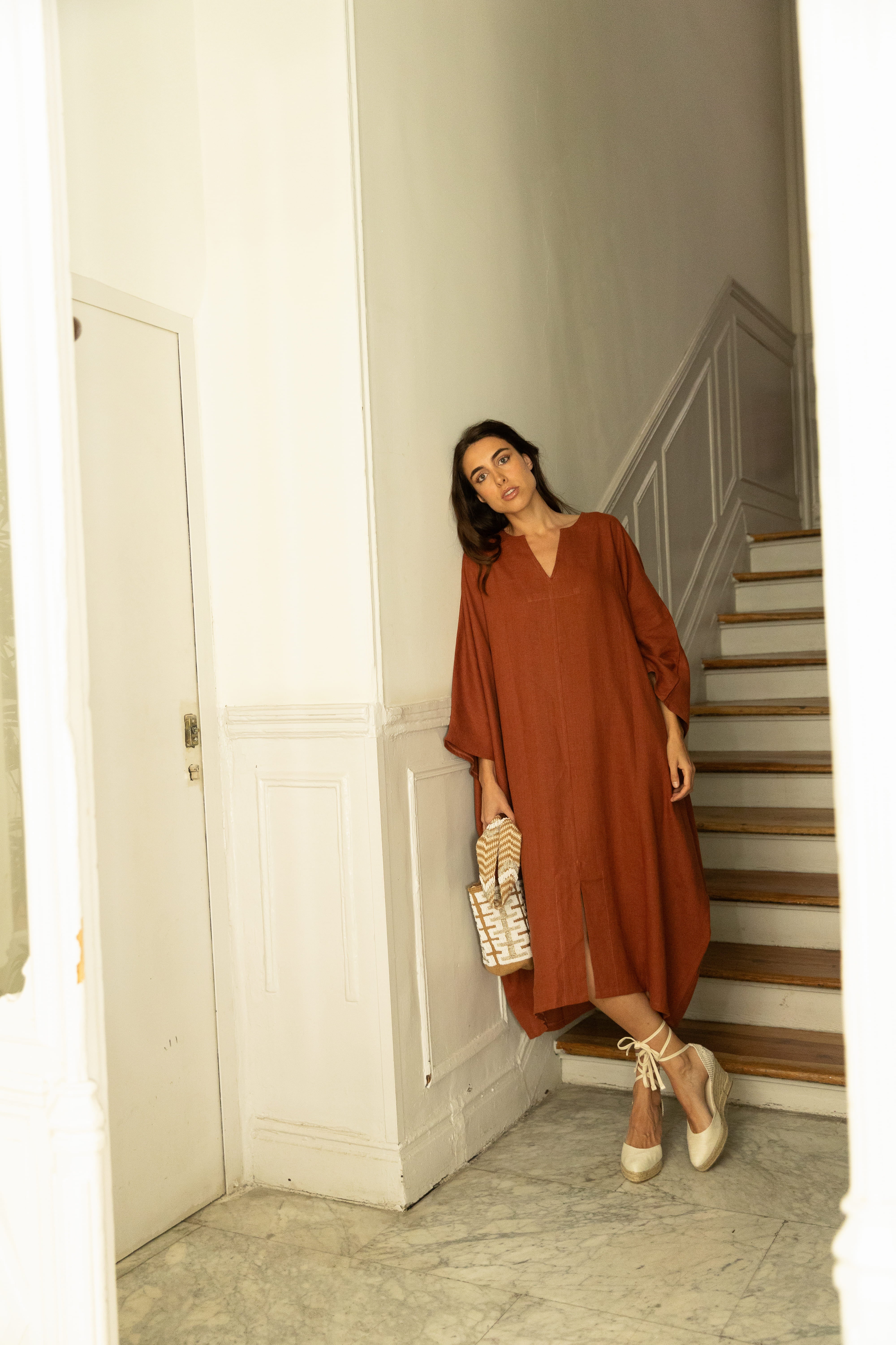 PAMPA City Caftan - Terracotta