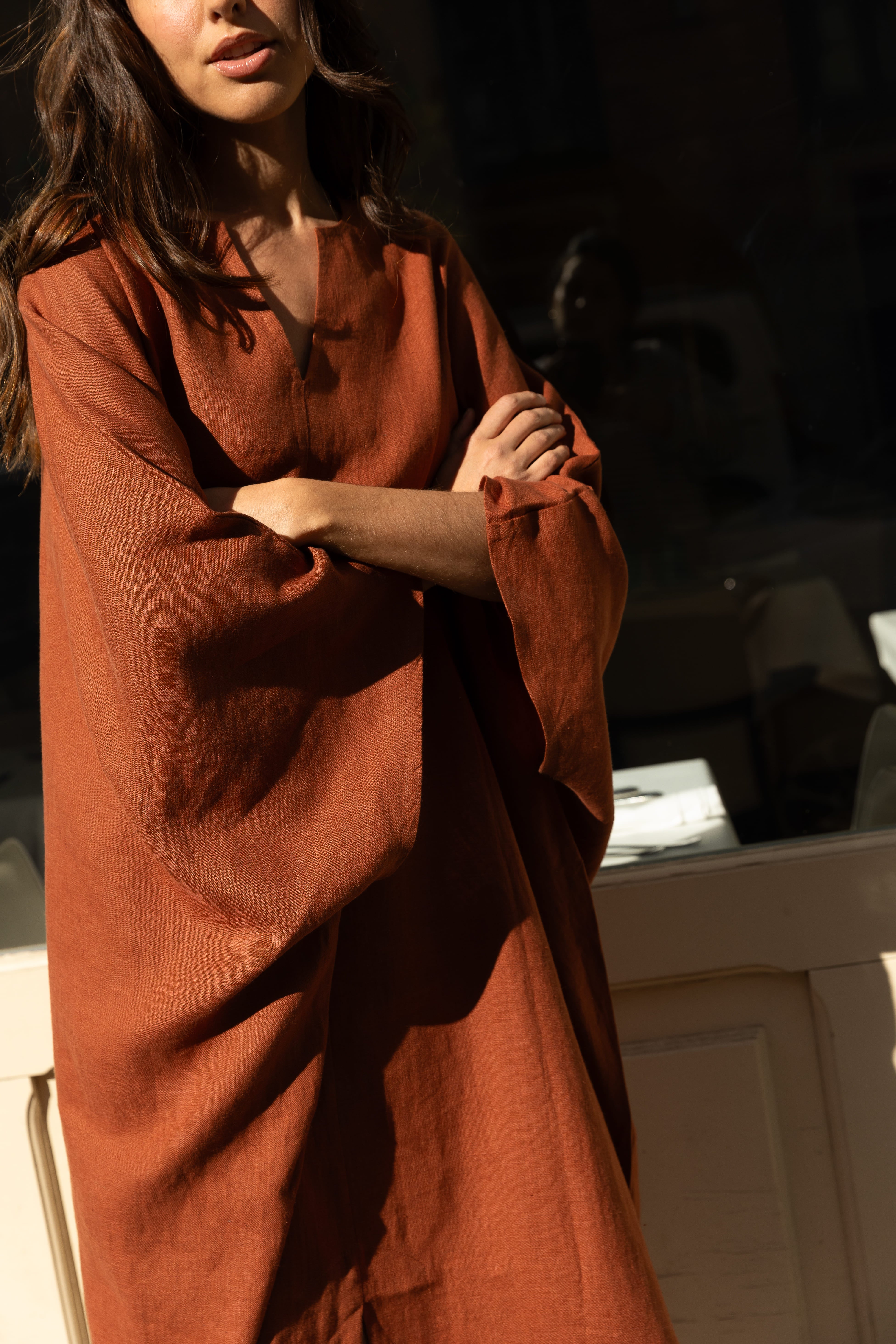PAMPA City Caftan - Terracotta