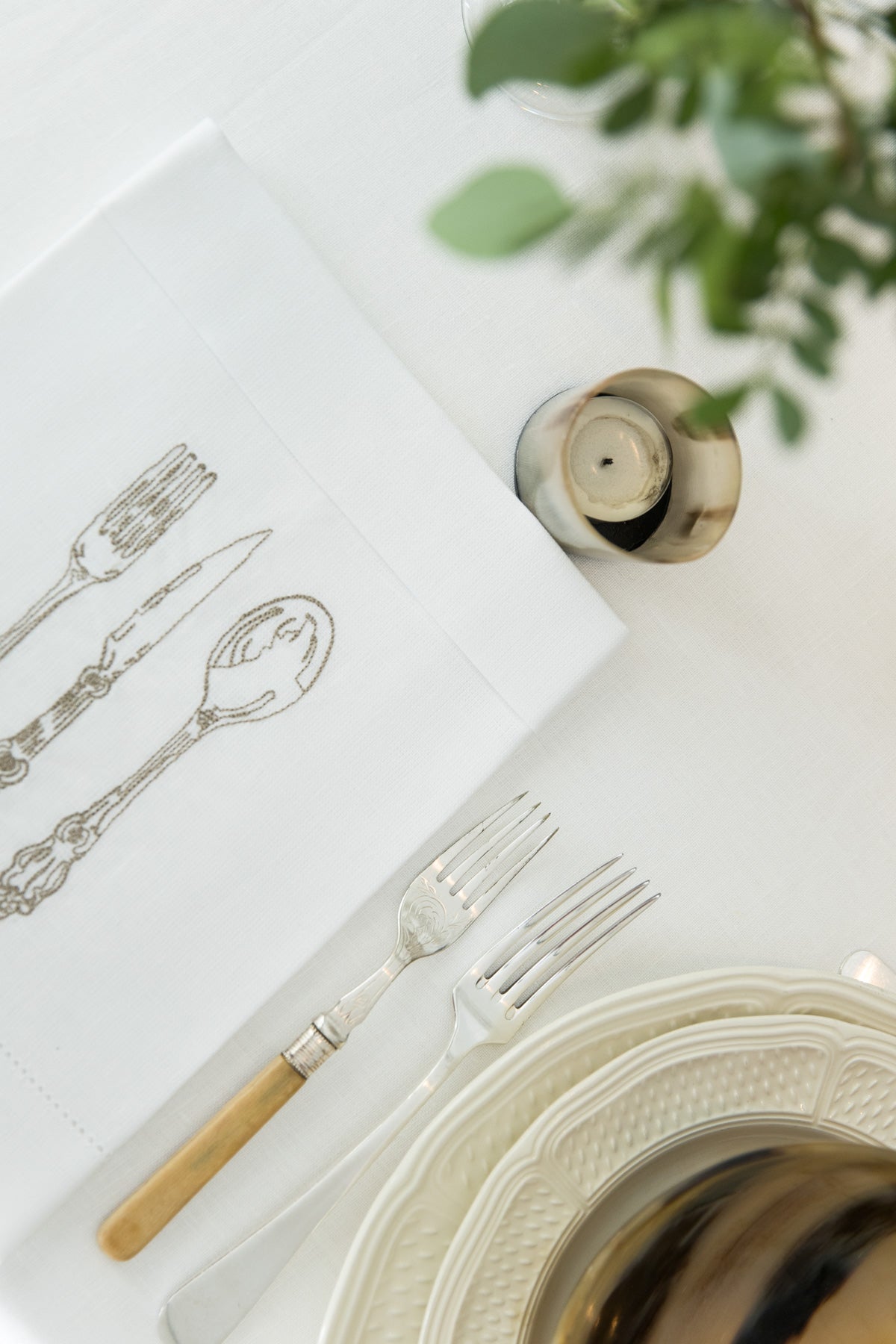 SABOR 4 Napkins & 4 Placemats - Beige