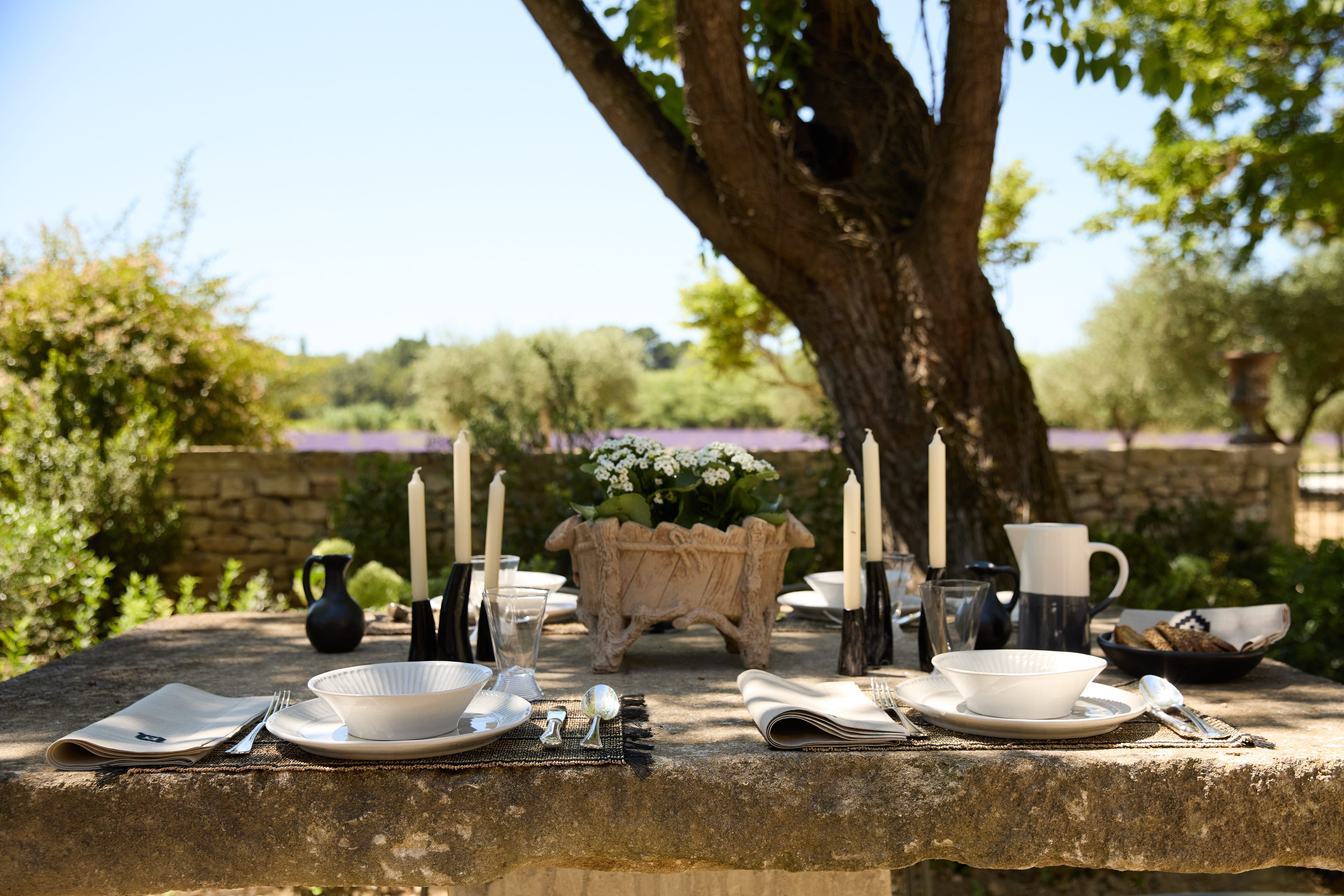 PAMPA 4 Napkins & 4 Placemats - Natural