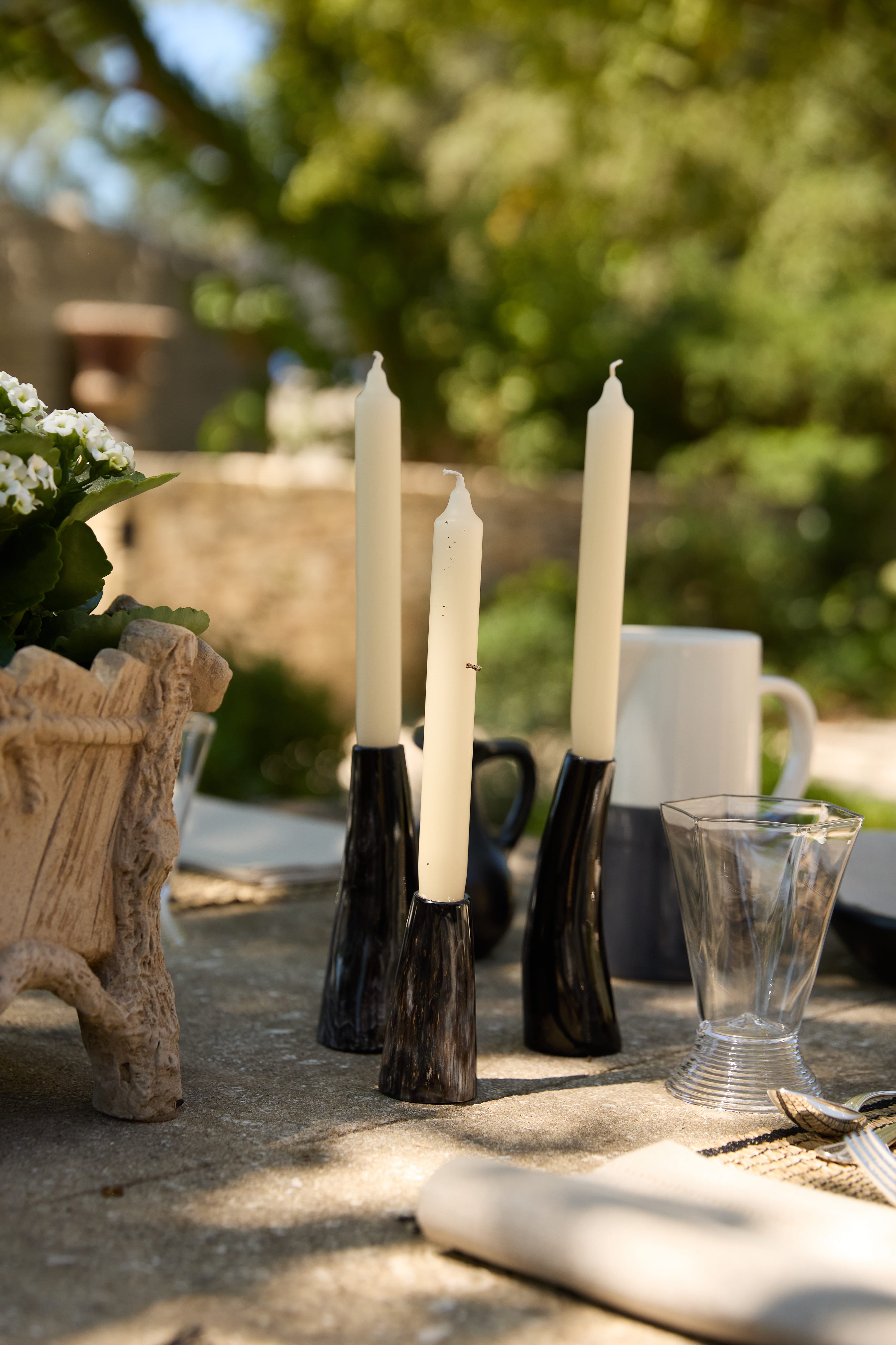 PAMPA Set of 2 Candlesticks