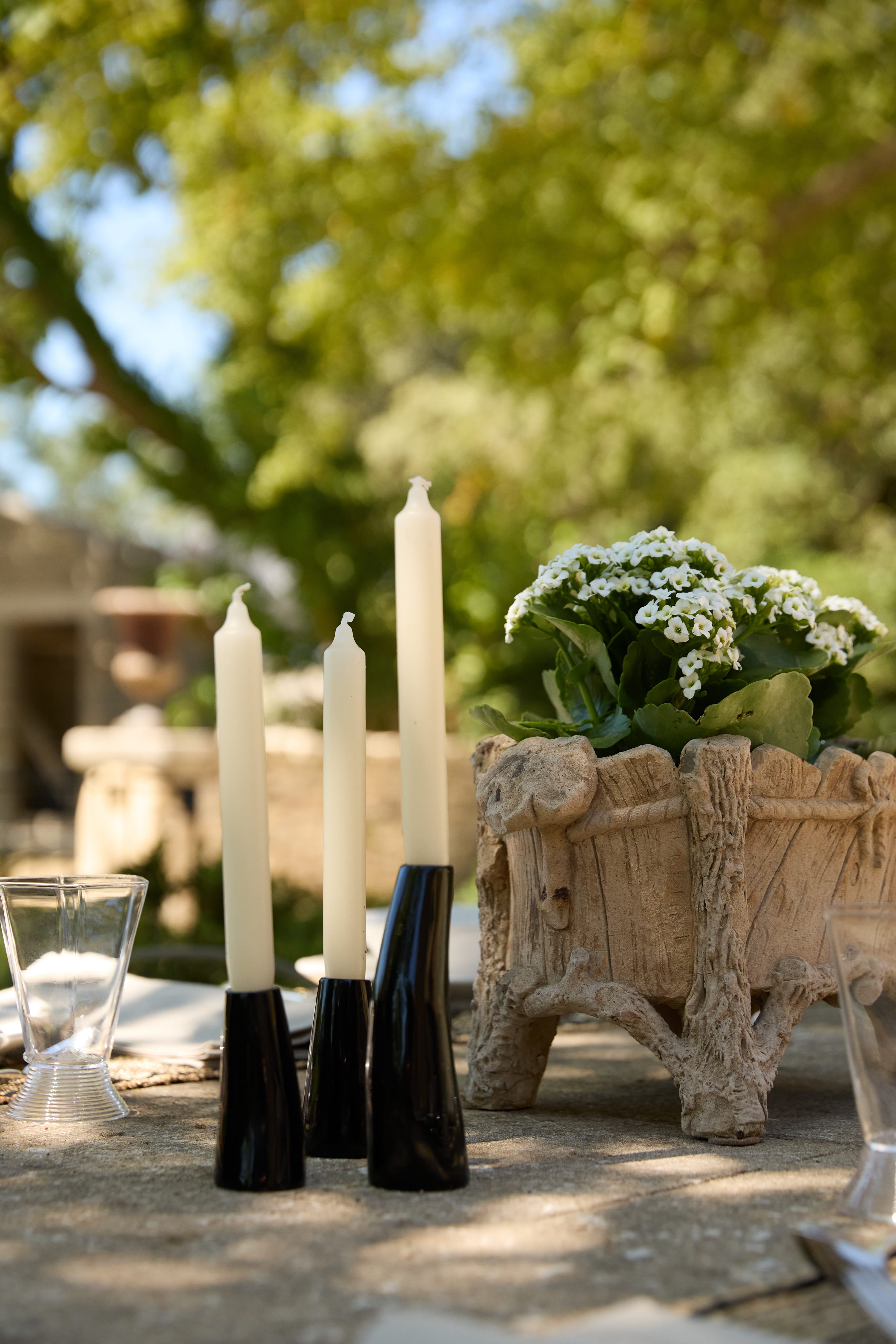 PAMPA Set of 2 Candlesticks