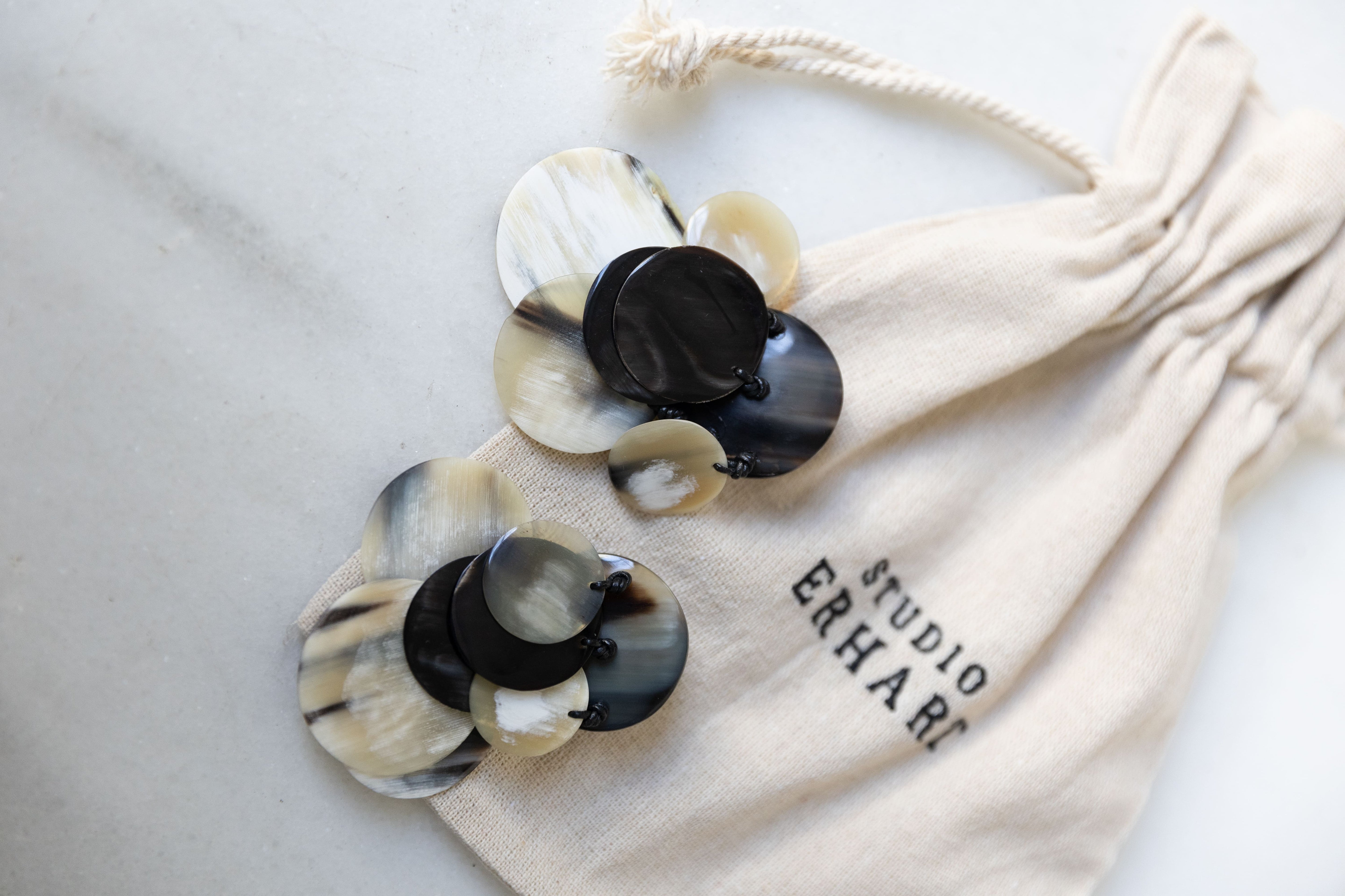 PAMPA Horn Earrings - ONCE