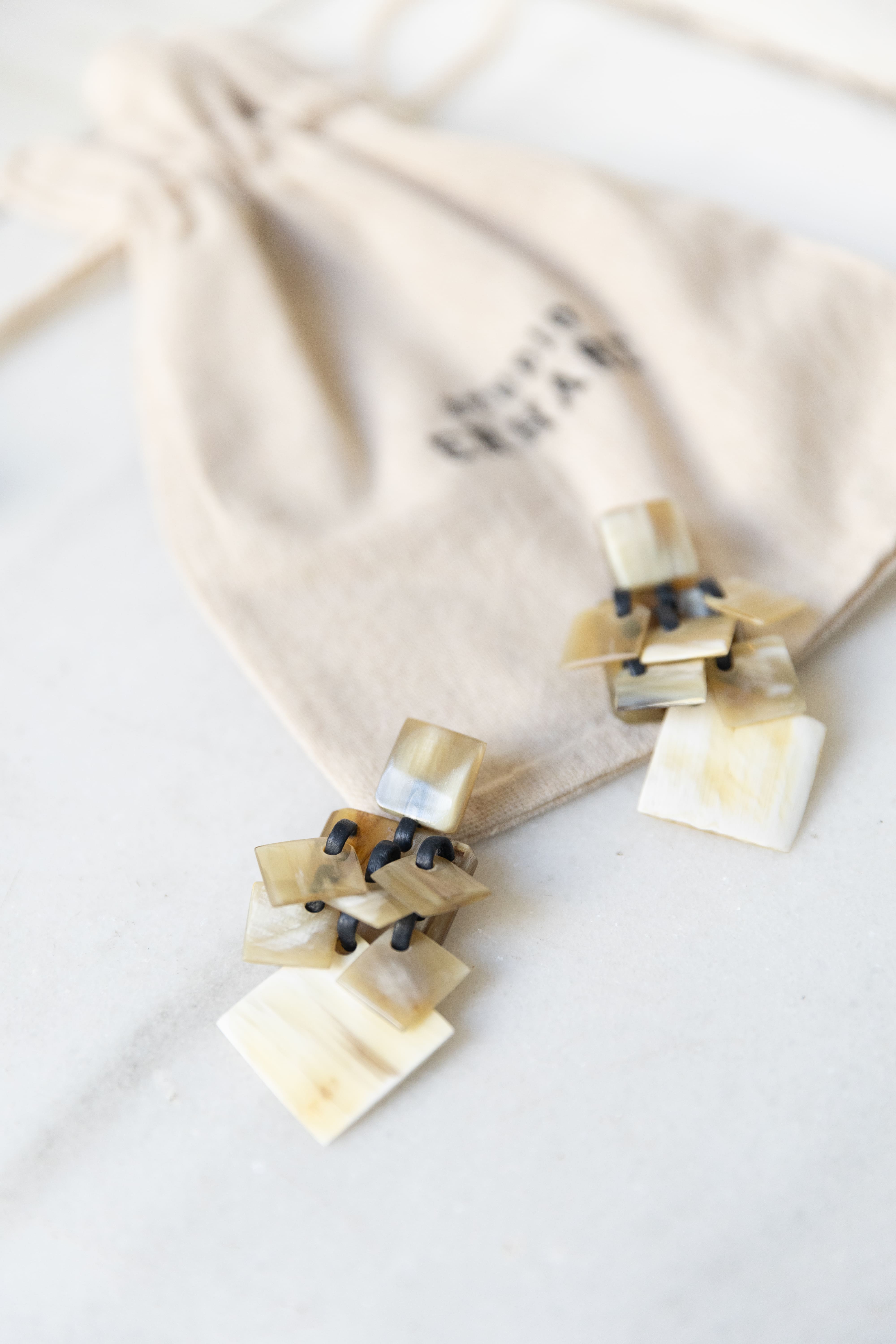 PAMPA Horn Earrings - NUEVE