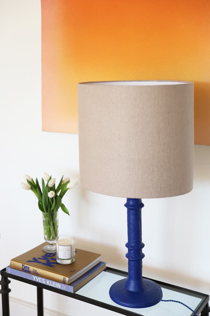 DIEGO Plaster Lamp - Klein© blue