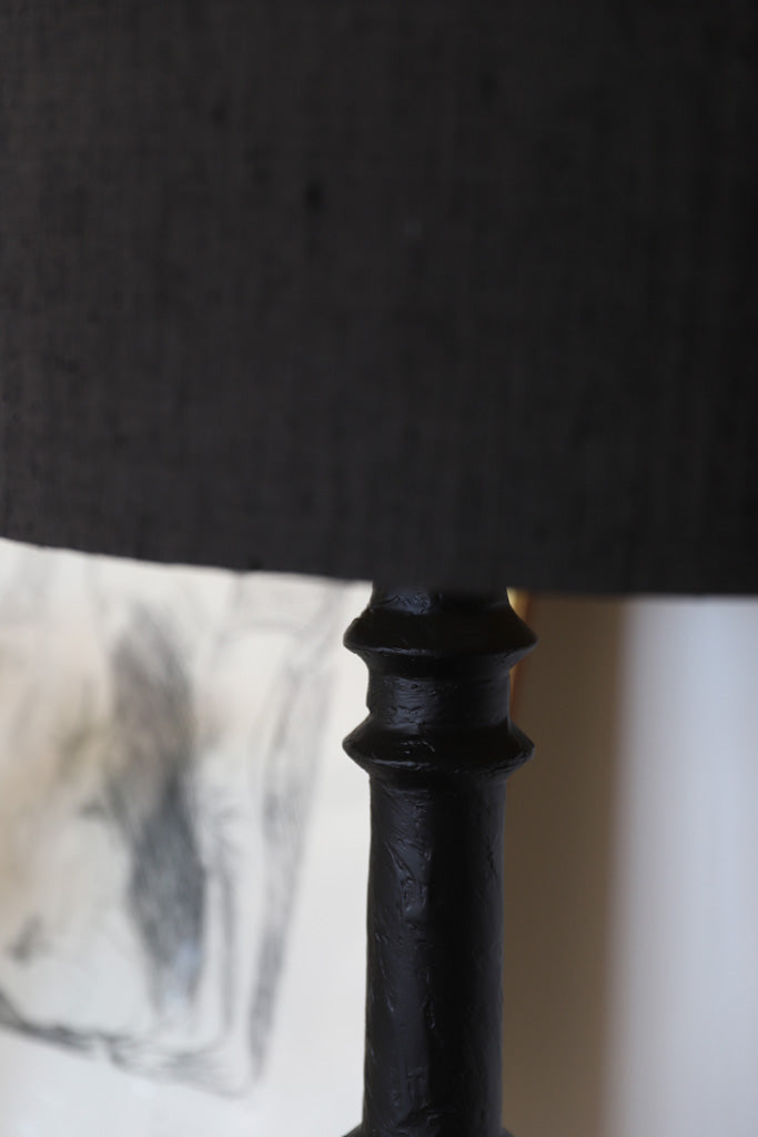 DIEGO Plaster Lamp - Black