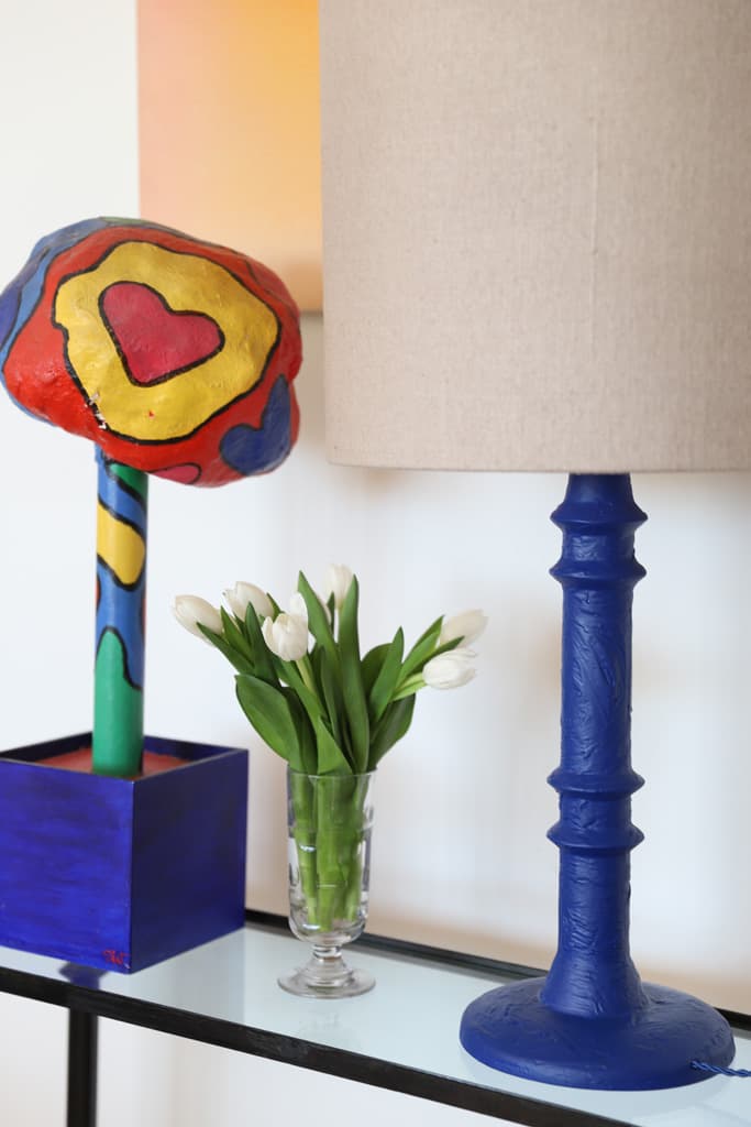 DIEGO Plaster Lamp - Klein© blue