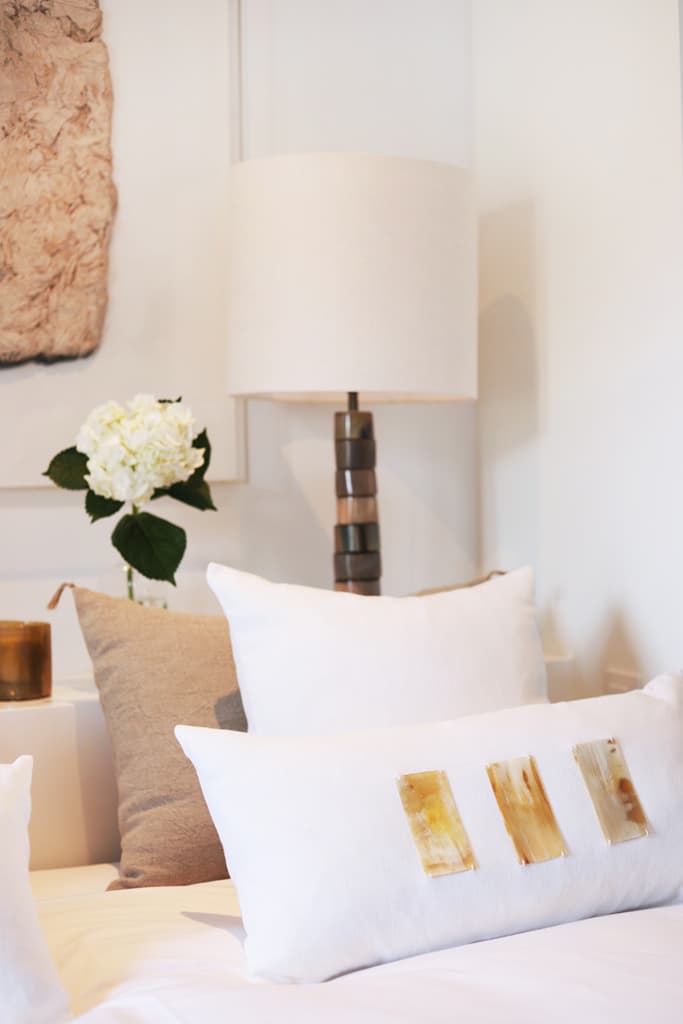 PAMPA Linen Cushion 70x35 - White