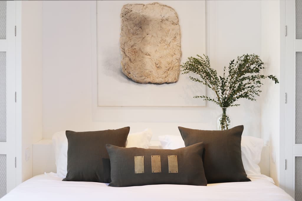 PANGLAO Linen Cushion 70x35 - Khaki