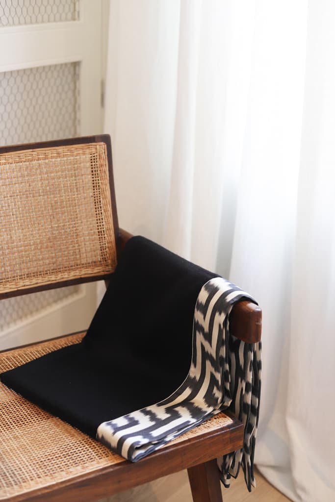 TASHKENT Baby Alpaca Throw - Art Deco