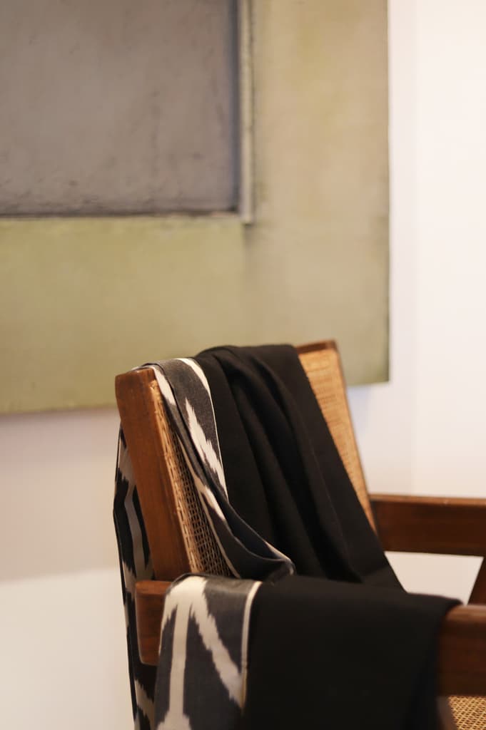 TASHKENT Baby Alpaca Throw - Arrow