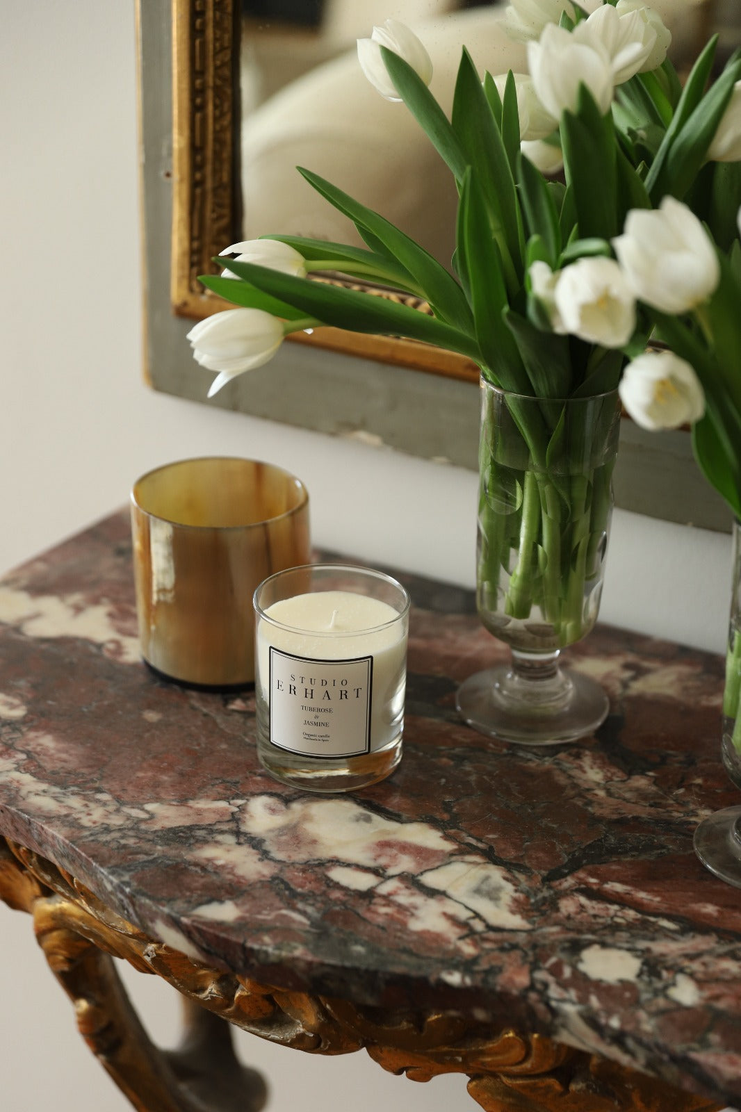 PAMPA Horn Candle Holder
