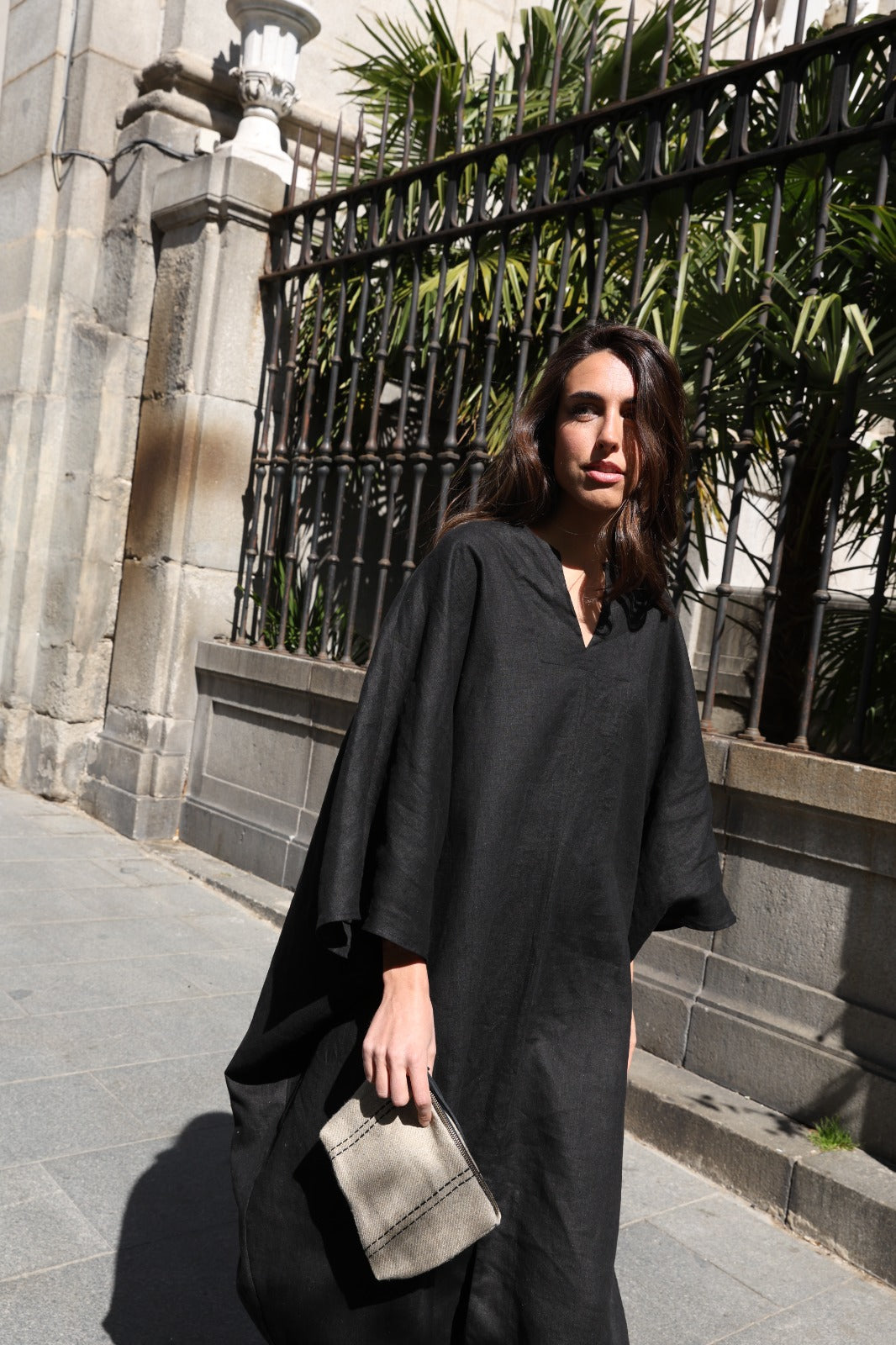 MACONDO City Caftan - Black