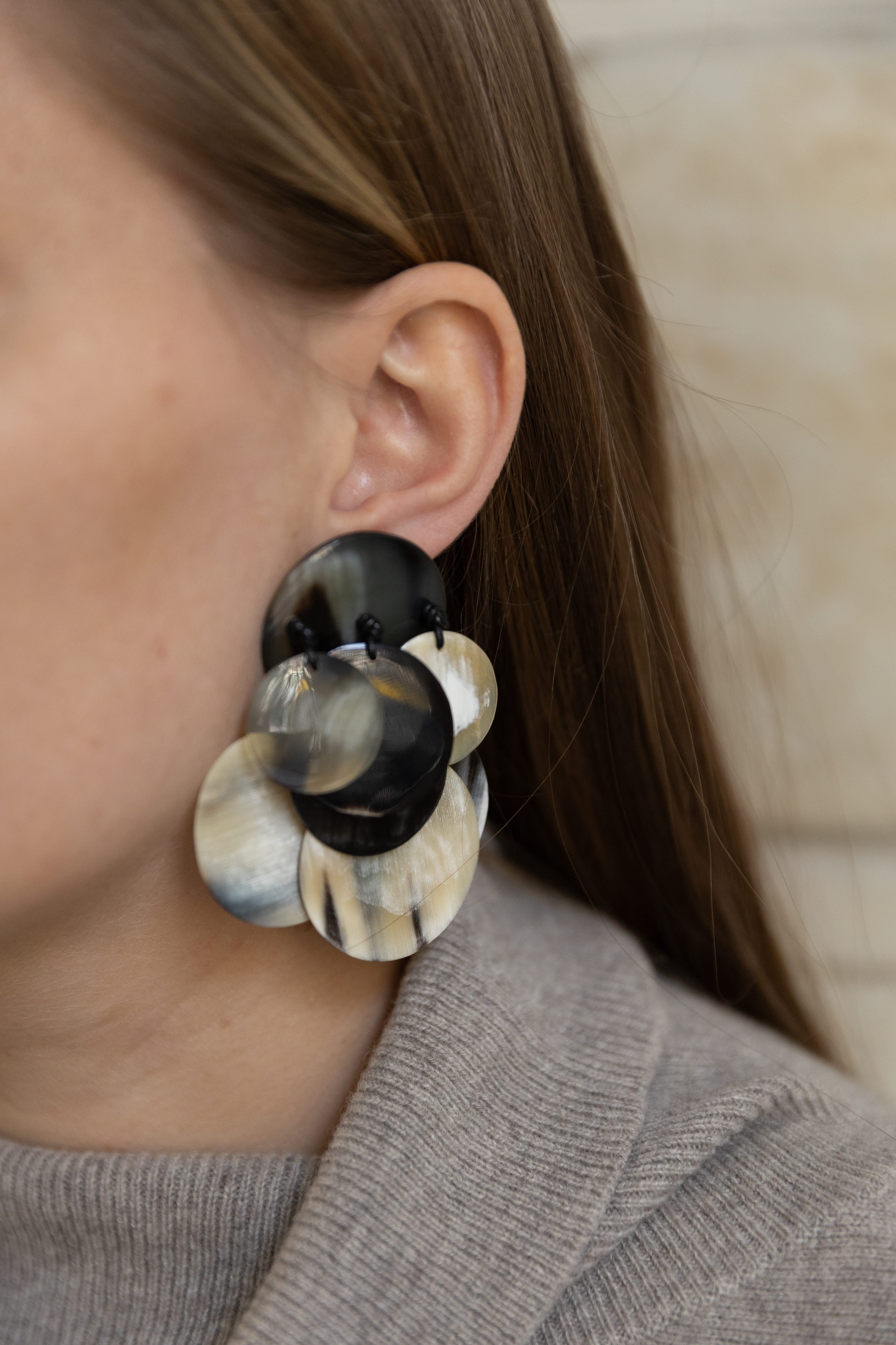 PAMPA Horn Earrings - ONCE