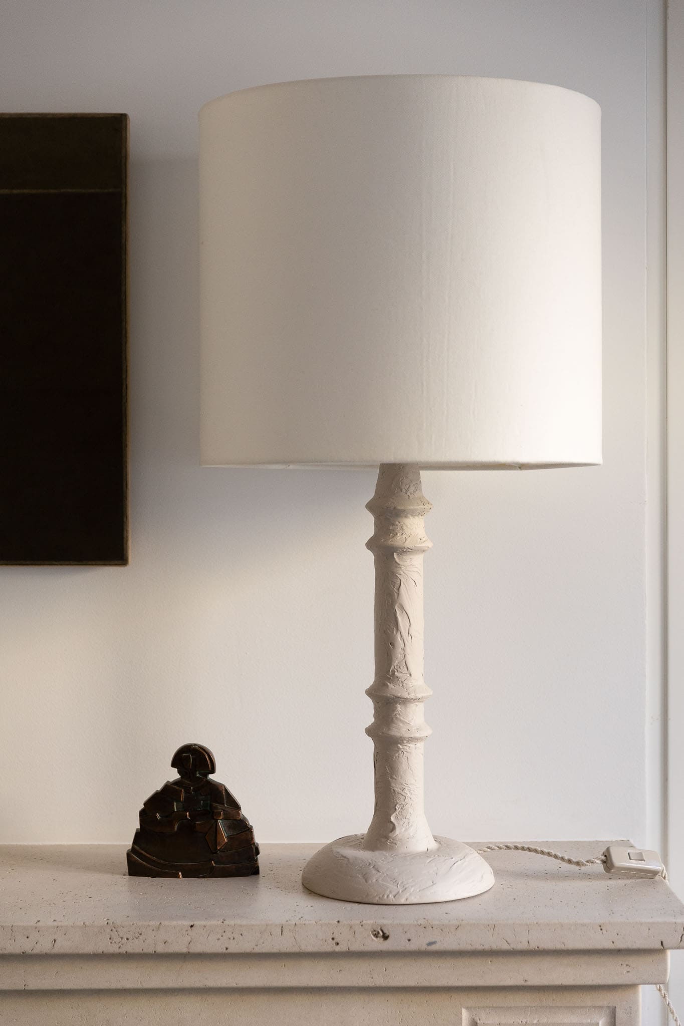 DIEGO Plaster Lamp - Beige