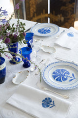 TOPKAPI Handpainted Porcelain Desert Plate - Blue