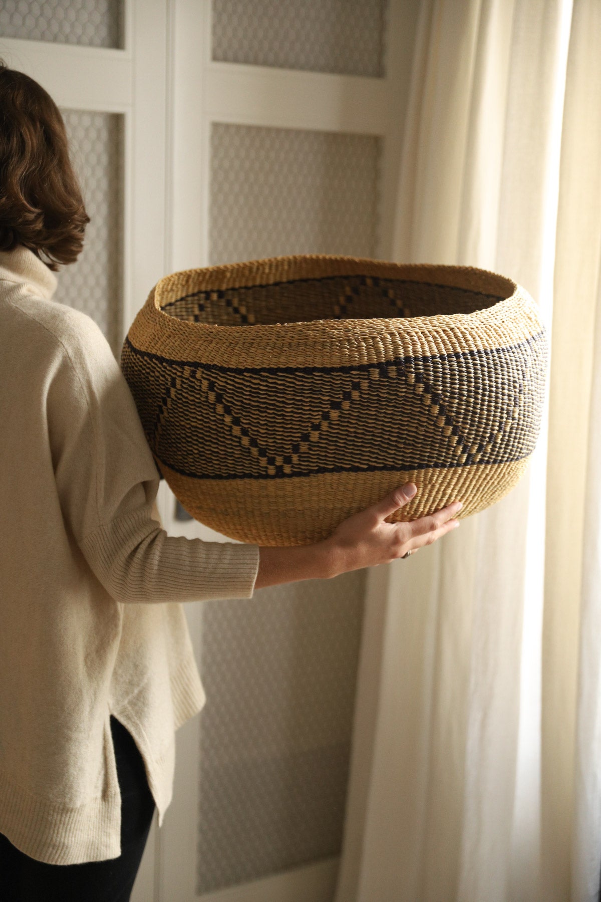 RIO NEGRO - Extra Large Bowl Basket no.1