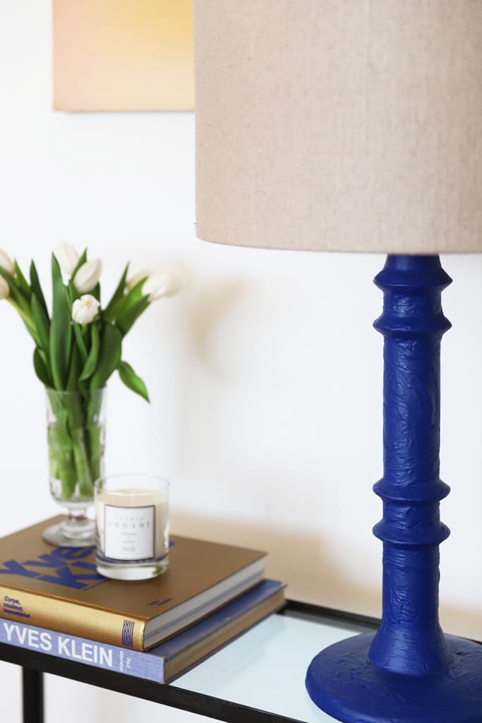 DIEGO Plaster Lamp - Klein© blue