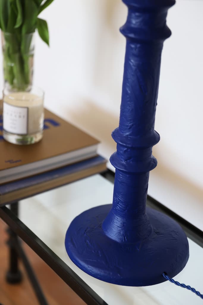 DIEGO Plaster Lamp - Klein© blue