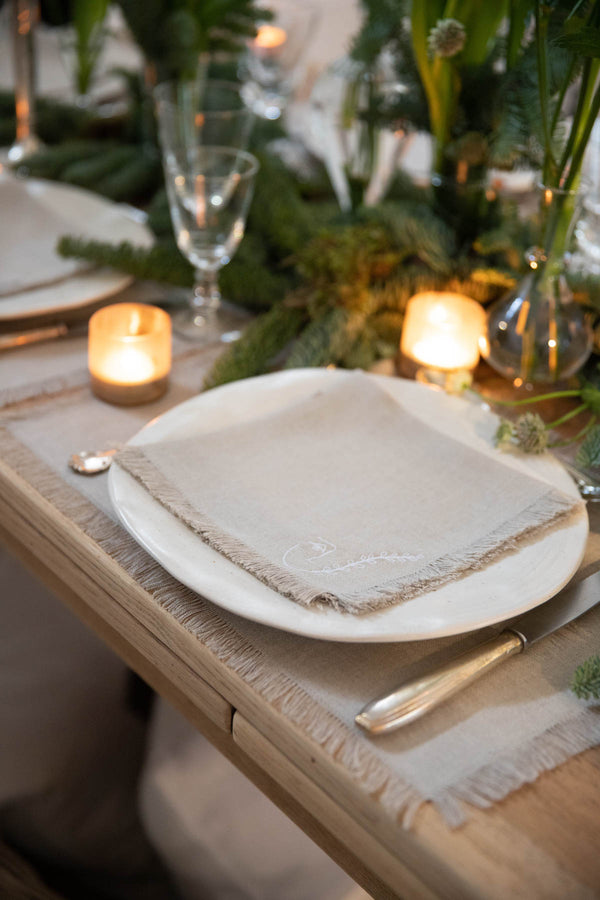 Studio Erhart x Mint&Rose PALOMA Lining Dining Set - Natural
