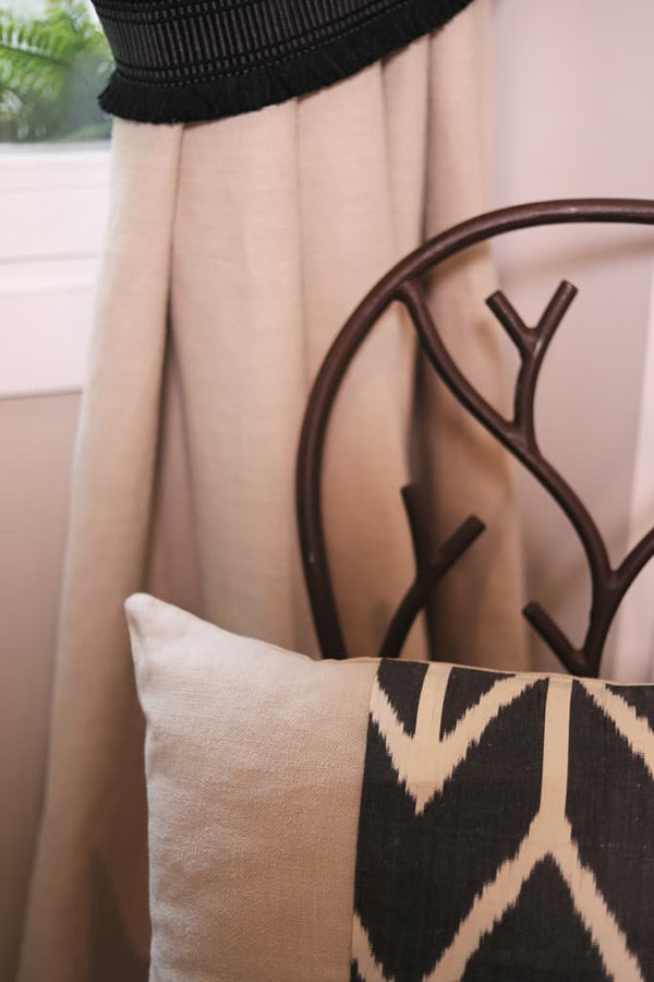 TASHKENT Linen cushion 50x30cm - Arrow