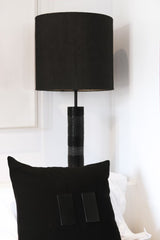PAMPA Linen Cushion 50x50 - Black