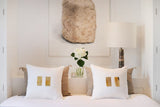 PAMPA Linen Cushion 50x50 - White