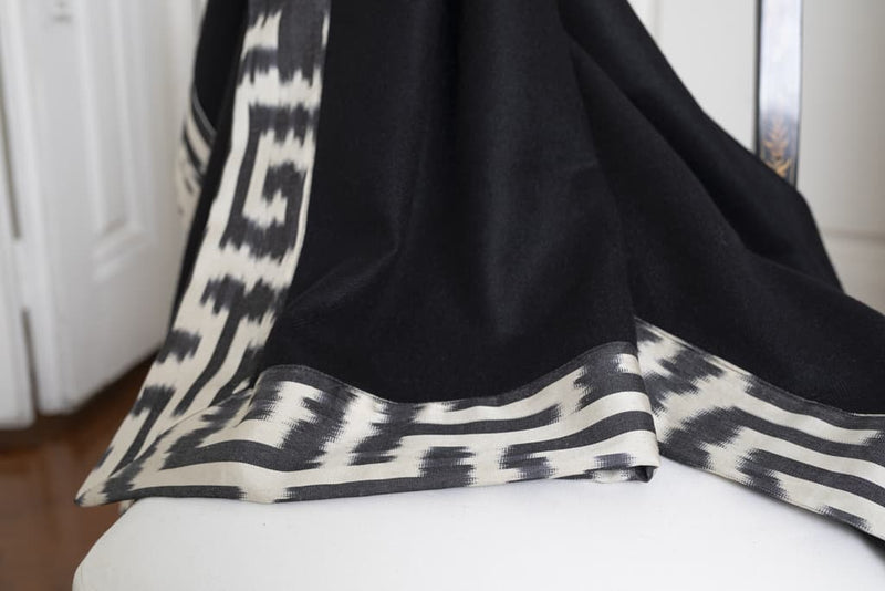 TASHKENT Baby Alpaca Throw - Art Deco