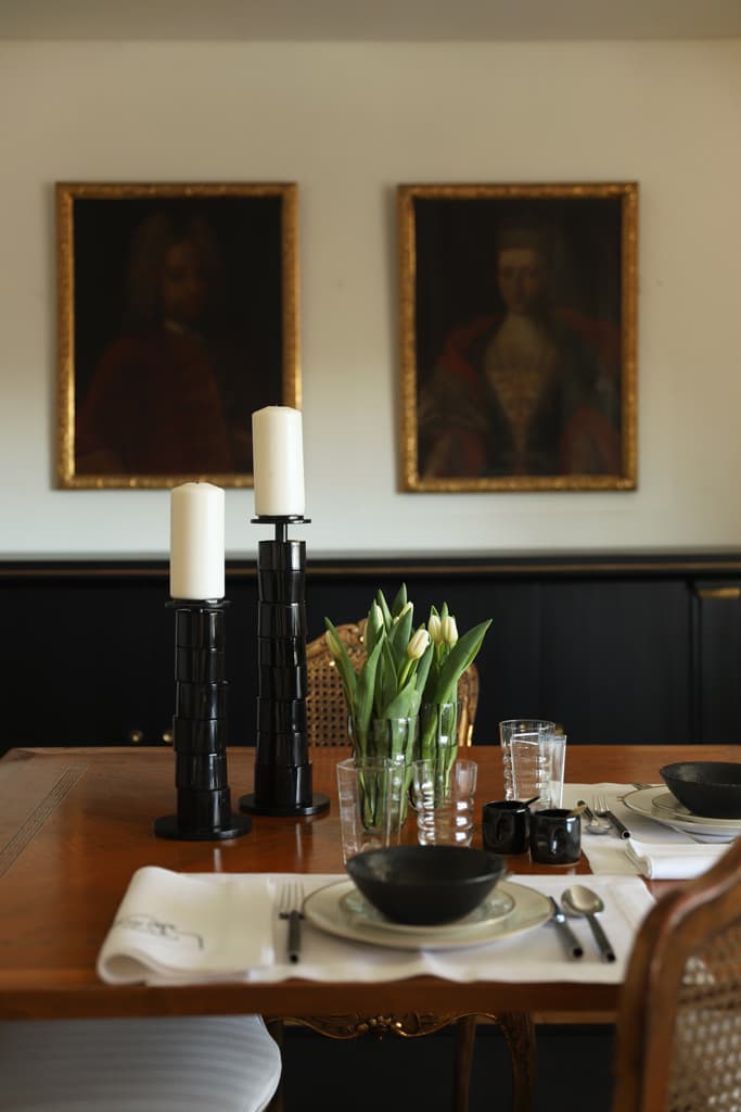 PAMPA Candlestick Black - Large