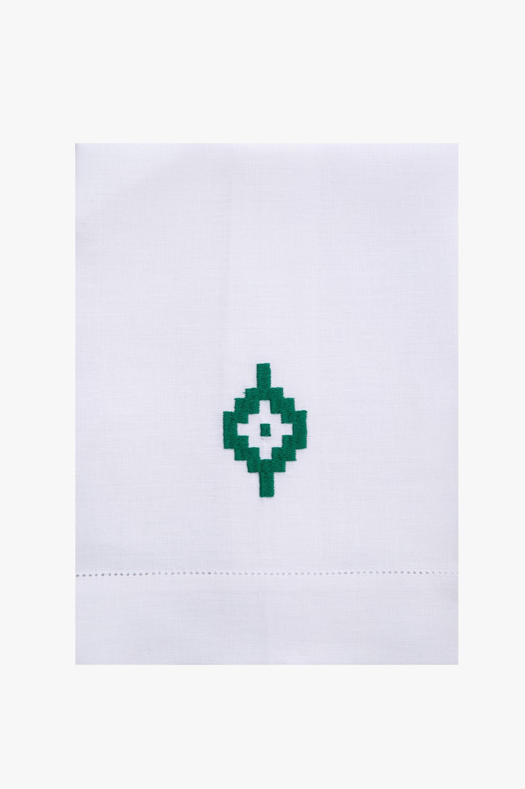 PAMPA Linen Guest Towel - Green